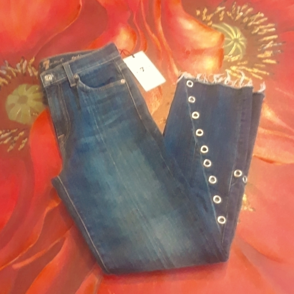 7 For All Mankind edie Jeans Size 24